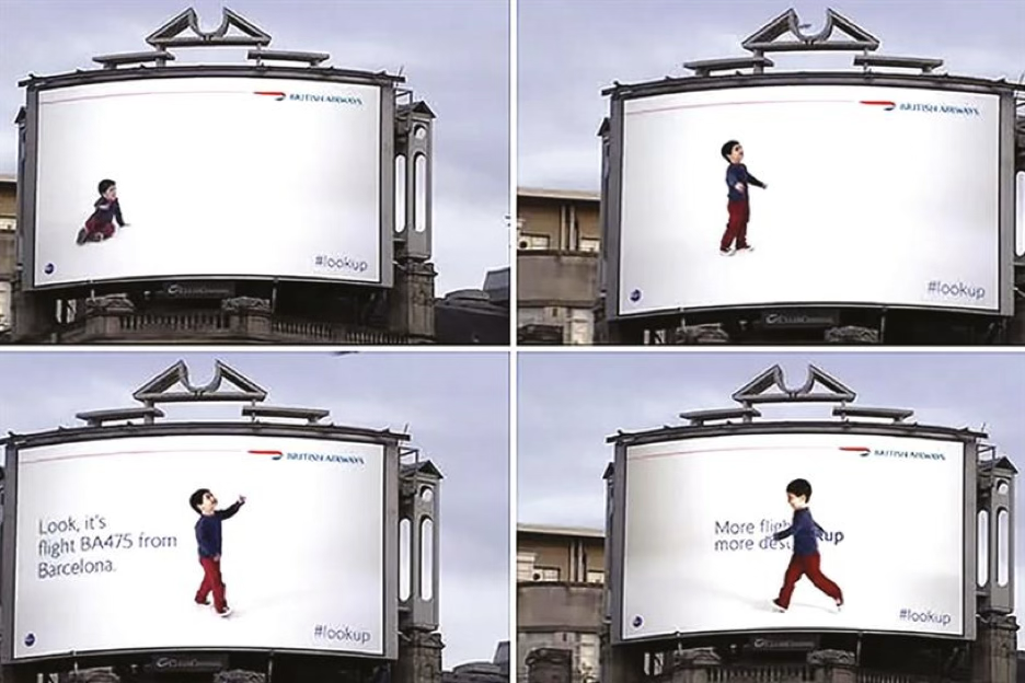Campaña Look Up de British Airways